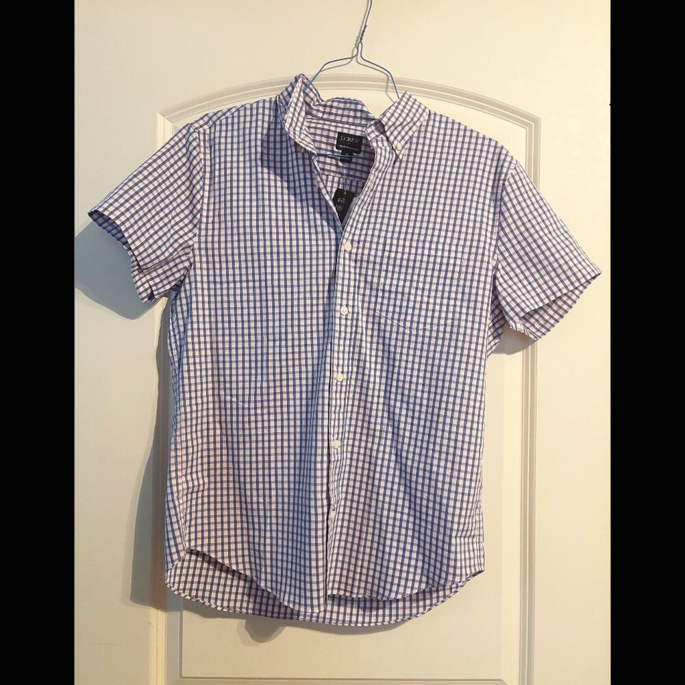 NWT J Crew Performance Washed Shirt